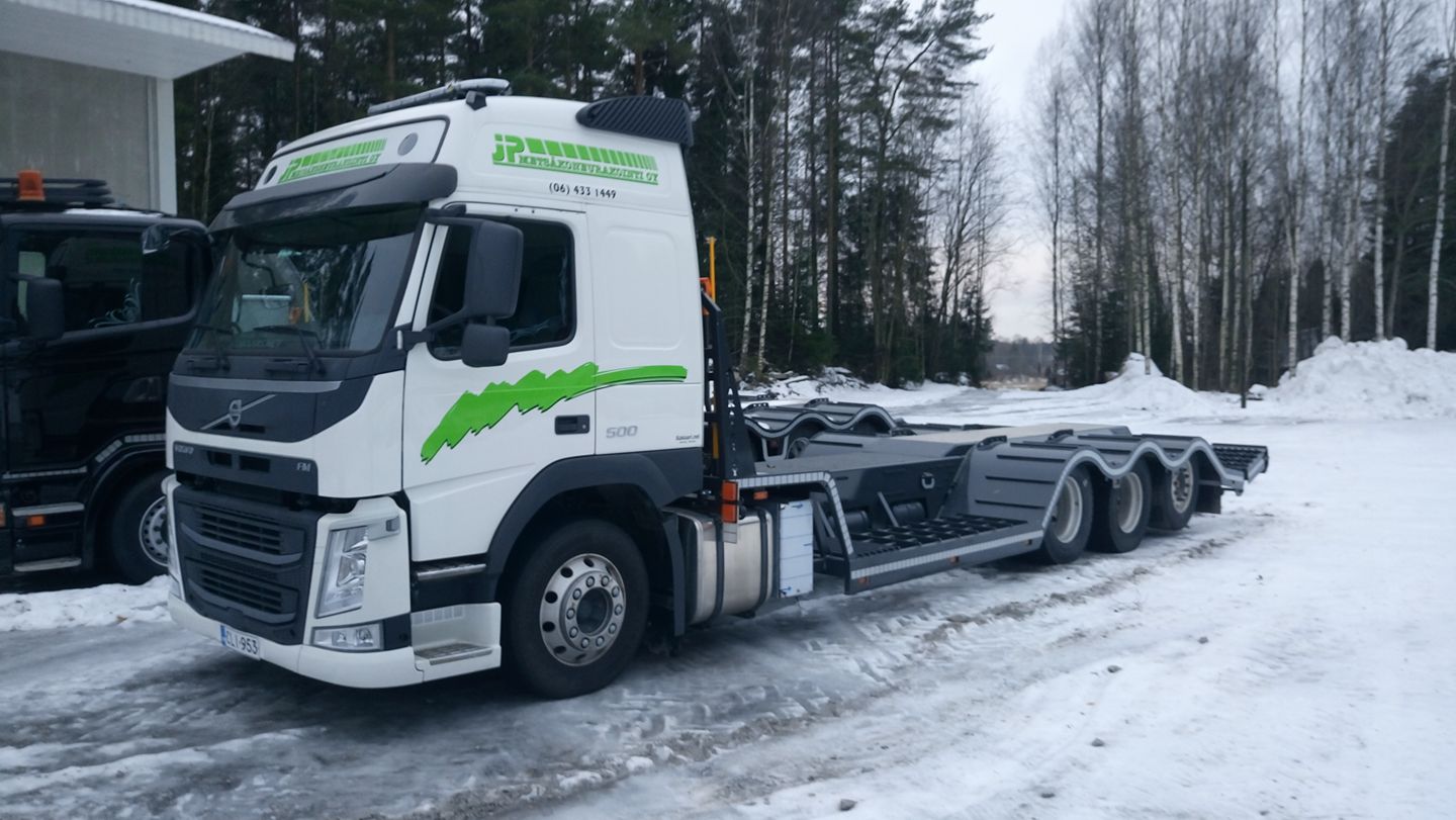 Välillä volvoakin asiakkaalle.